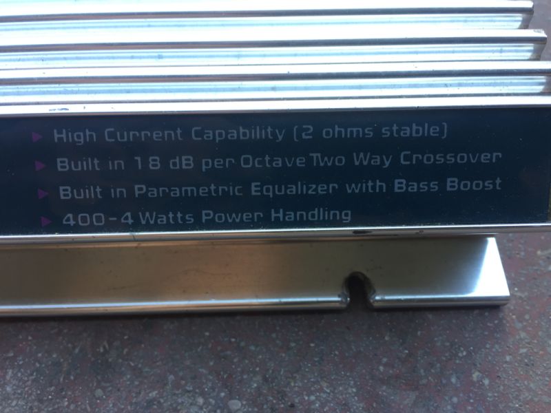 Leistungsstufen-Equalizer JBC 400-4 Watt