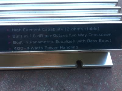 Leistungsstufen-Equalizer JBC 400-4 Watt