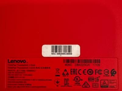 Lenovo Thunderbolt 3 Docking Station
