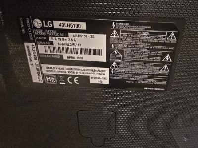 LG 43 inch
