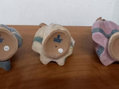 Lladro, campesinas, SET de 3