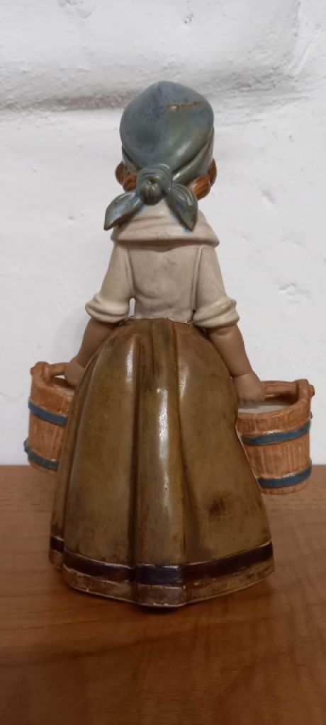 Lladro girl with two pails