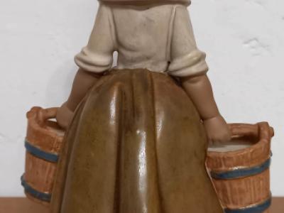Lladro girl with two pails