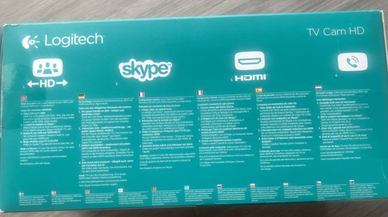 Logitech TV, Cam, HD