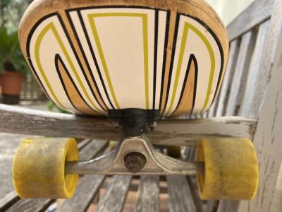 Longboard of the brand Globe (And it's really long in my opinion)