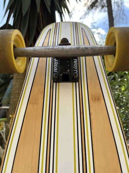 Longboard of the brand Globe (And it's really long in my opinion)
