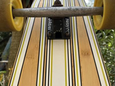 Longboard of the brand Globe (And it's really long in my opinion)