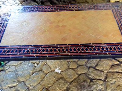 Loungetisch fuer den Aussenbereich