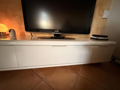 Lowboard white (glossy)