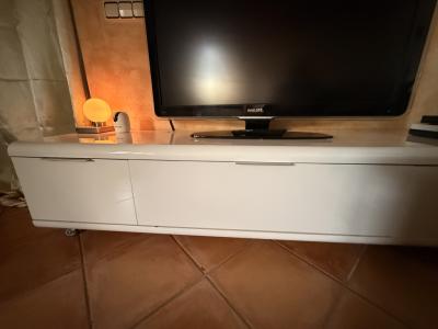 Lowboard white (glossy)