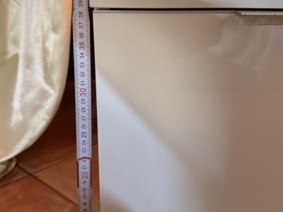 Lowboard white (glossy)