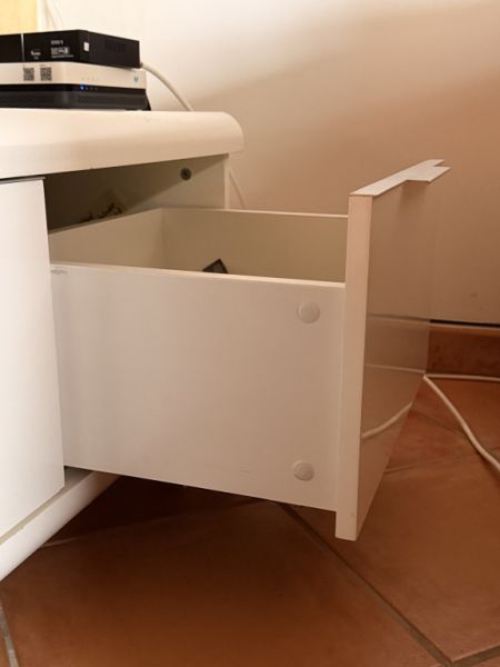 Lowboard white (glossy)