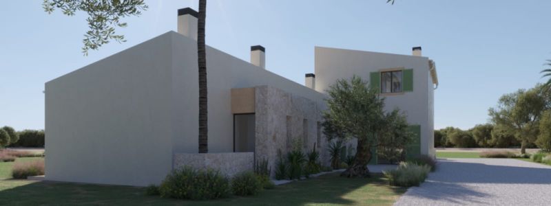 Luxury finca project for sale between Porto Cristo and Porto Colom