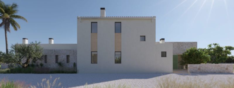 Luxury finca project for sale between Porto Cristo and Porto Colom