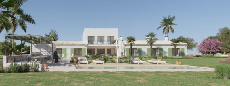 Luxury finca project for sale between Porto Cristo and Porto Colom