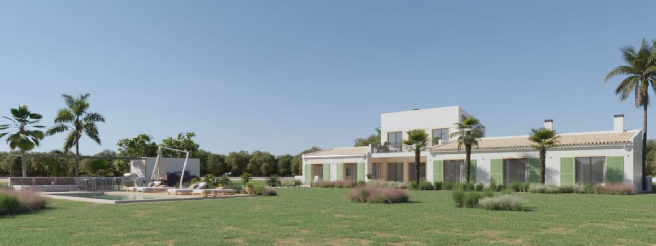 Luxury finca project for sale between Porto Cristo and Porto Colom