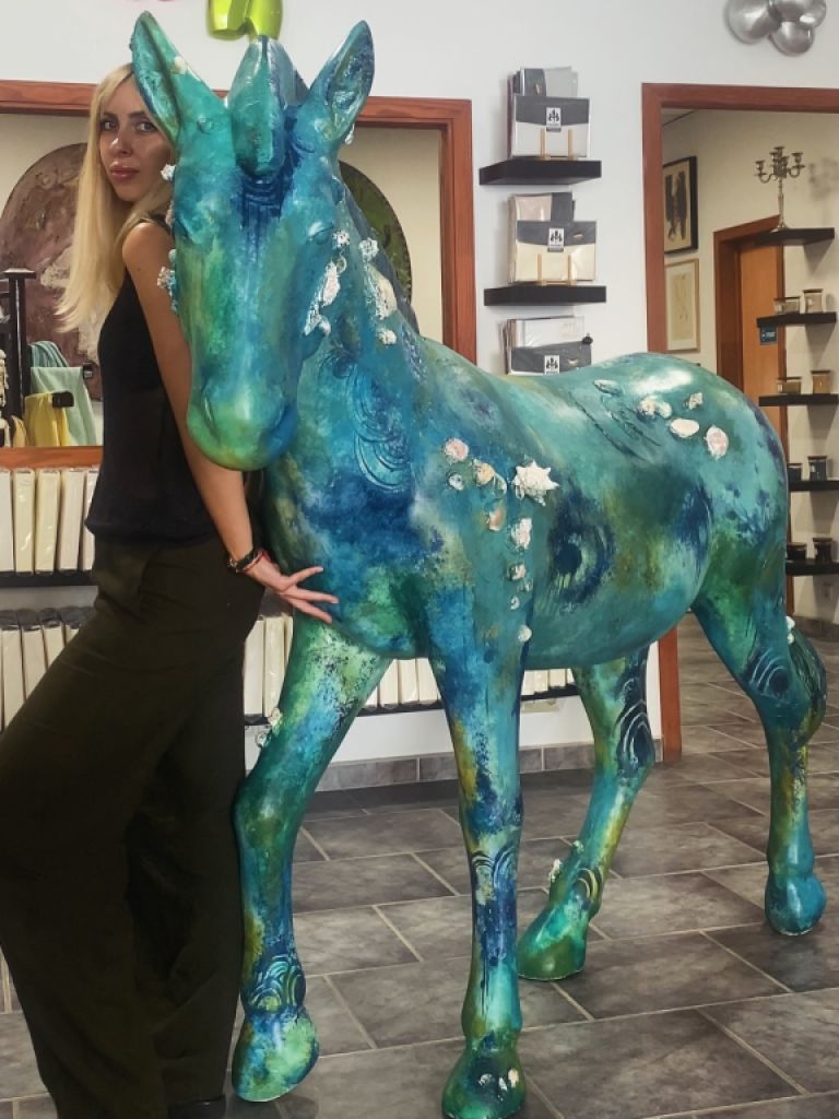 Margo Murashkos Bilder in Öl auf Leinwand