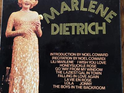 Marlene Dietrich Schallplatte