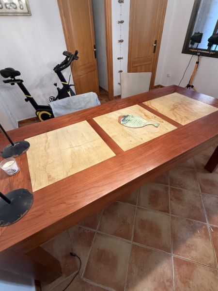 Massiver sehr gepflegter zeitloser Kirschbaum Esstisch 200x90x80cm