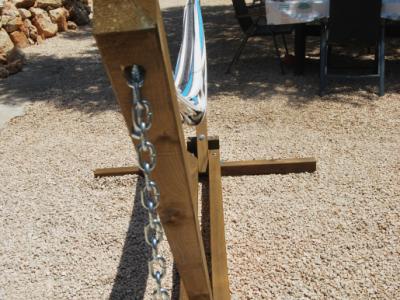 Massives Hängemattengestell für Garten