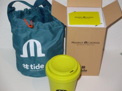 Maurice Lacroix Armbanduhr Aikon Tide Schwarz-Gelb, wasserdicht 100 m (10 ATM) - neu + OVP