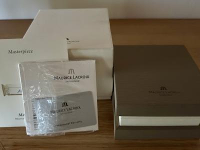 Maurice Lacroix Reveil Globe Masterpiece Automatik Uhr 1.550 €  + Versand ab 35,00 €