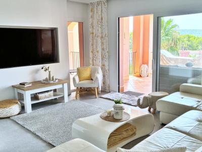 Meerblick, Santa Ponsa, 3-SZ Wohnung, Garage & Pool - Top Saniert, Gated Community