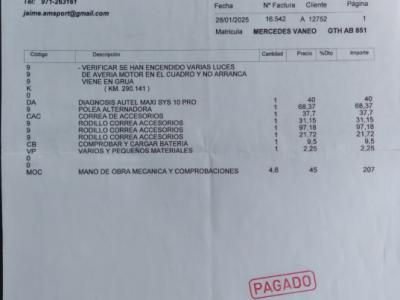 Mercedes Benz Vaneo Diésel, 08/2004, 91 CV, TÜV hasta 09.12.26, azul, enganche de remolque y remolque para coche