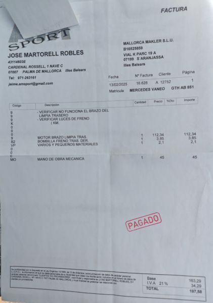 Mercedes Benz Vaneo Diésel, 08/2004, 91 CV, TÜV hasta 09.12.26, azul, enganche de remolque y remolque para coche