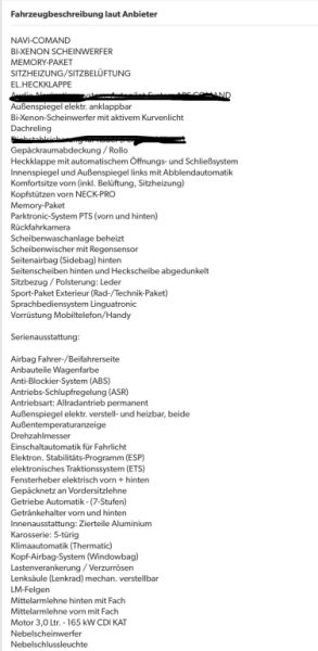 Mercedes ML 320 cdi - Vollausstattung !