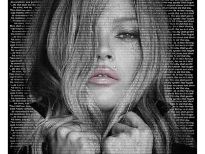 Merilyn Artist: Jomiku Canvas print, unique piece or print on canvas signed-numbered. Great