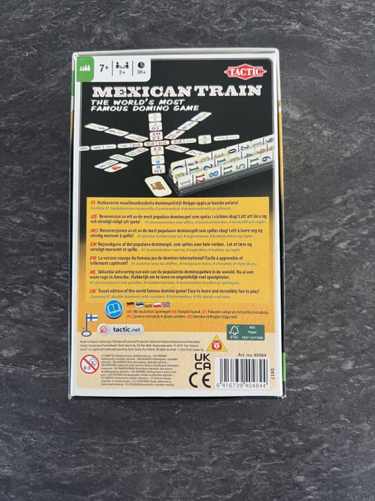 Mexican Train Spiel – vollständig & sehr guter Zustand