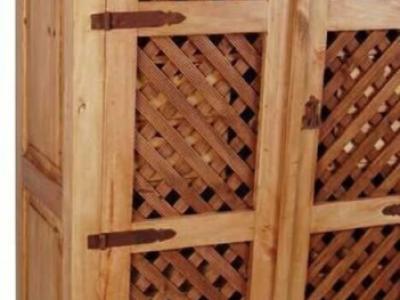 Mexican bar cabinet.