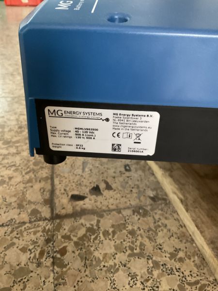 MG Master LV, MG Energy MGMLV962500 Batterie Management System