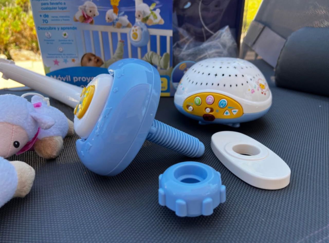 Mobile für Babie zum einschlafen mit Licht und Musik Vtech