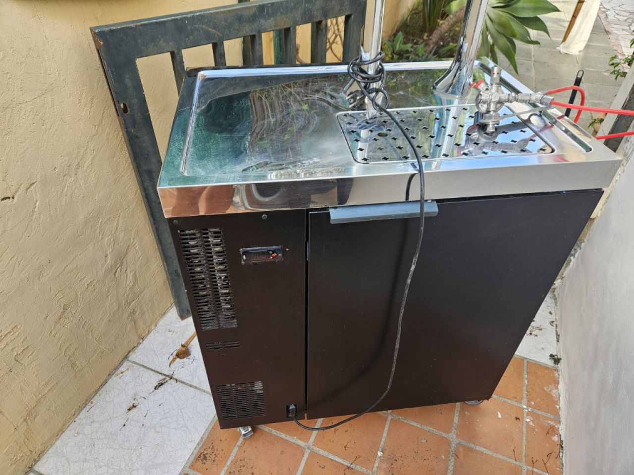 Mobile tap system 2 x 20 liters David barrels