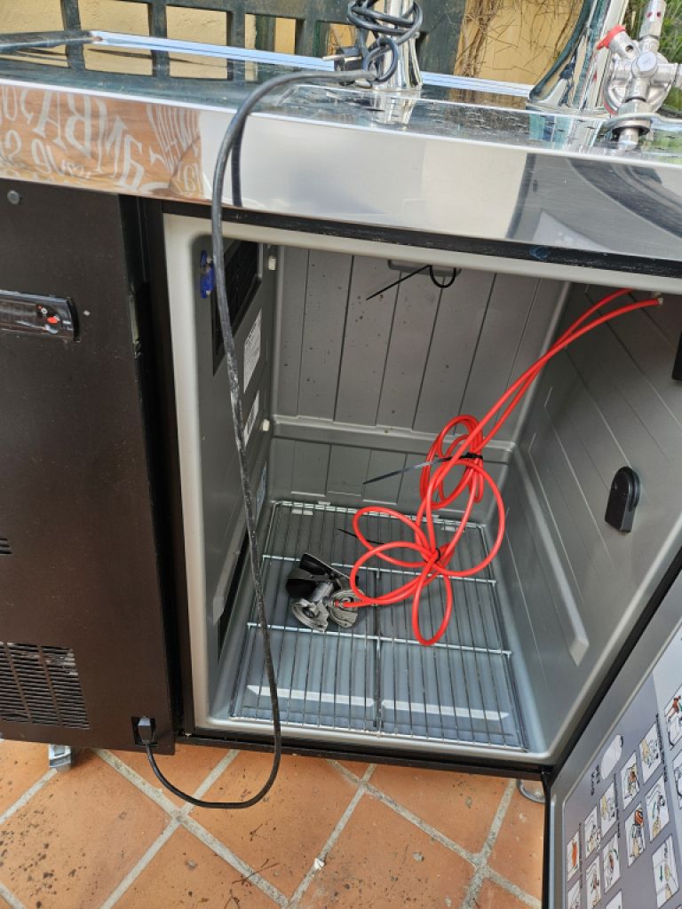 Mobile tap system 2 x 20 liters David barrels