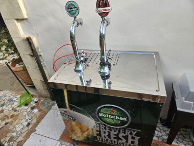 Mobile tap system 2 x 20 liters David barrels