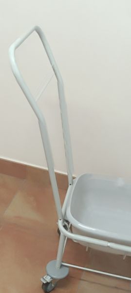 Mobile tub trolley with tub