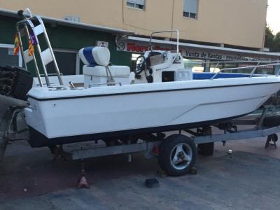 Motorboot GLASTON Boot 5, 90x210 Motor Honda 115CV 4-Takt Einspritzung. Fahrt sehr gut