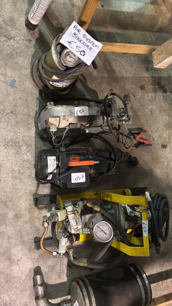 Engine stand (SEALY) & other items