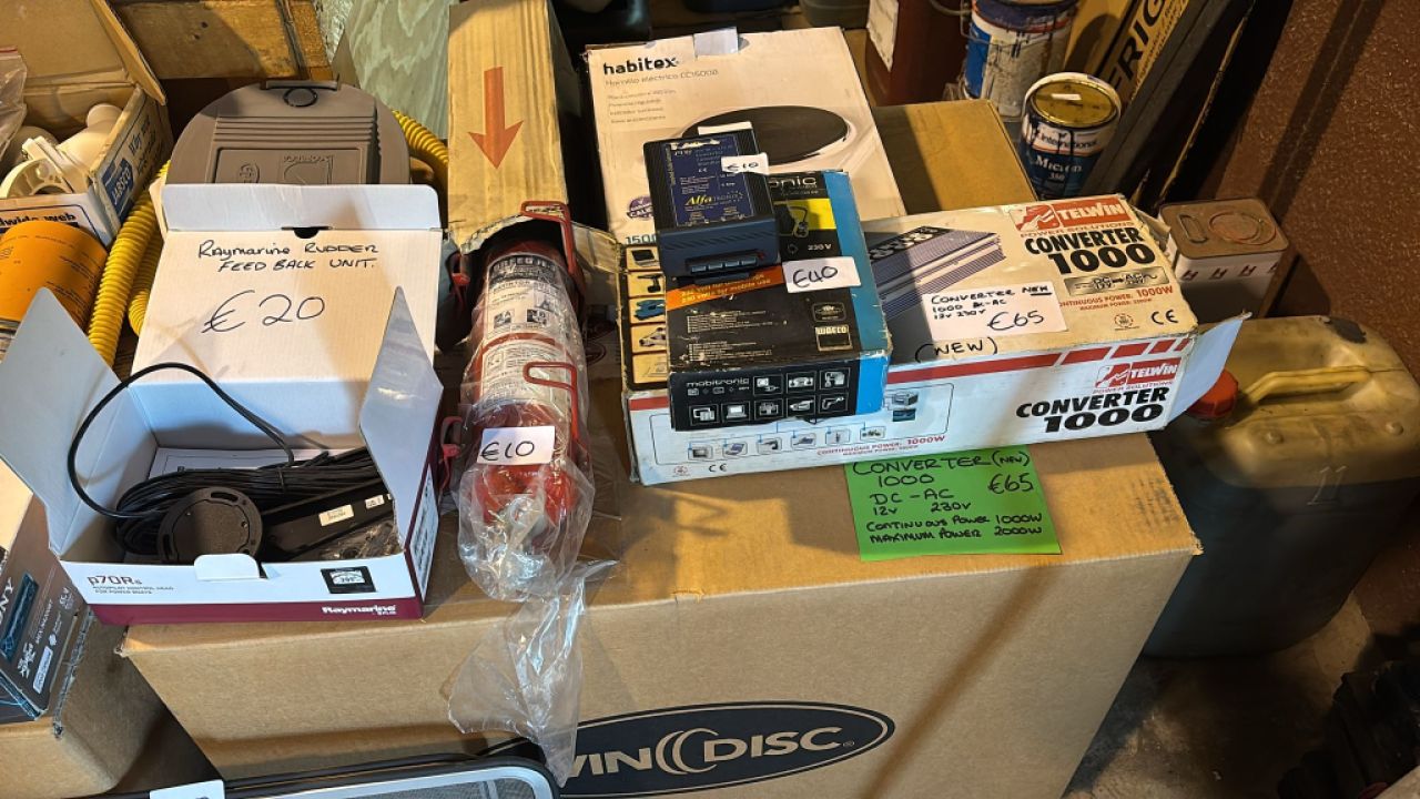 Engine stand (SEALY) & other items