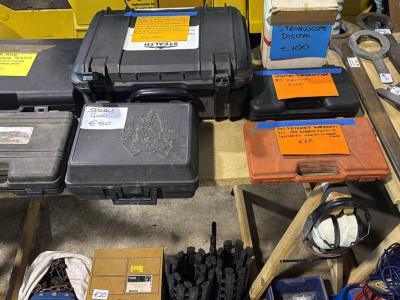 Engine stand (SEALY) & other items