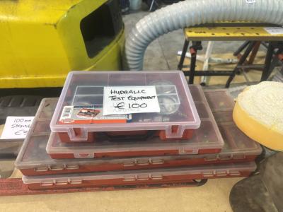 Engine stand (SEALY) & other items