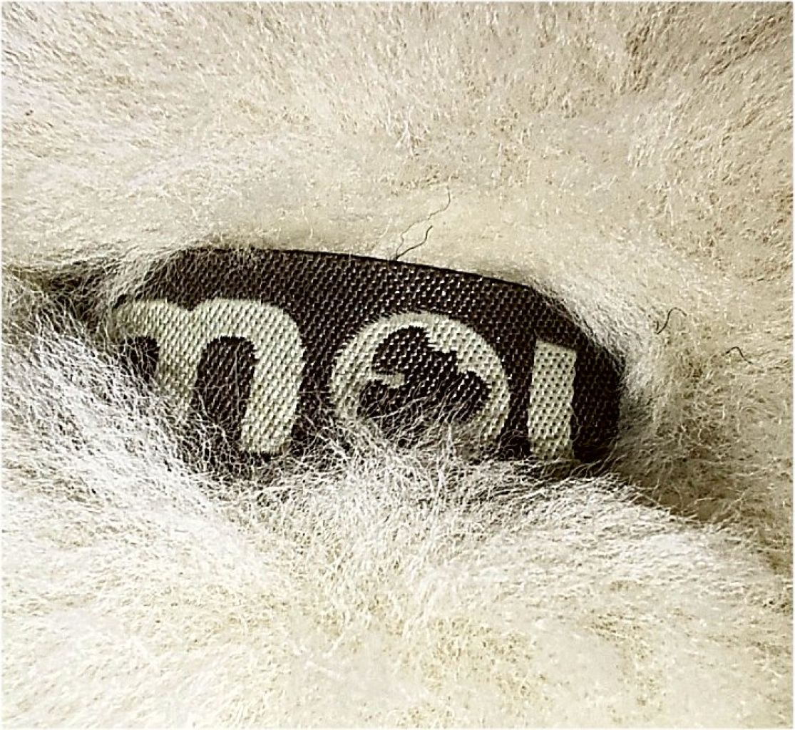 Mou Damen-Lammfell-Slipper Eskimo, Gr. 38, Weiß