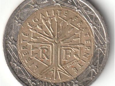 Coin 2 EUR, Francia, Francia