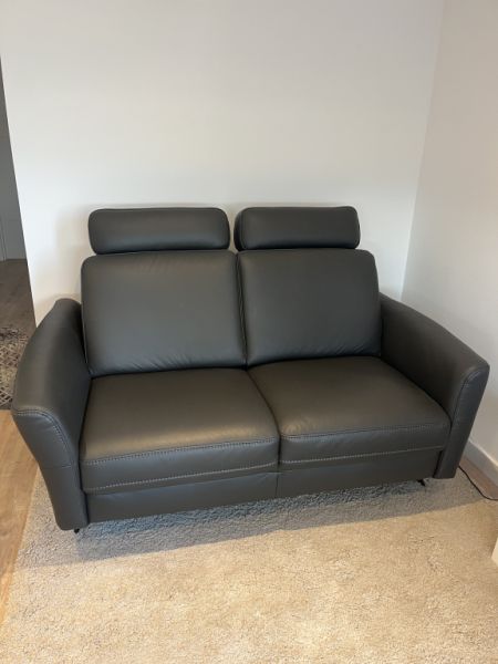 Musterring leather sofa