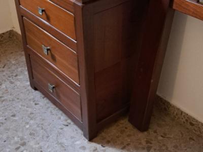 Nightstands and headboard for 150-cm bed