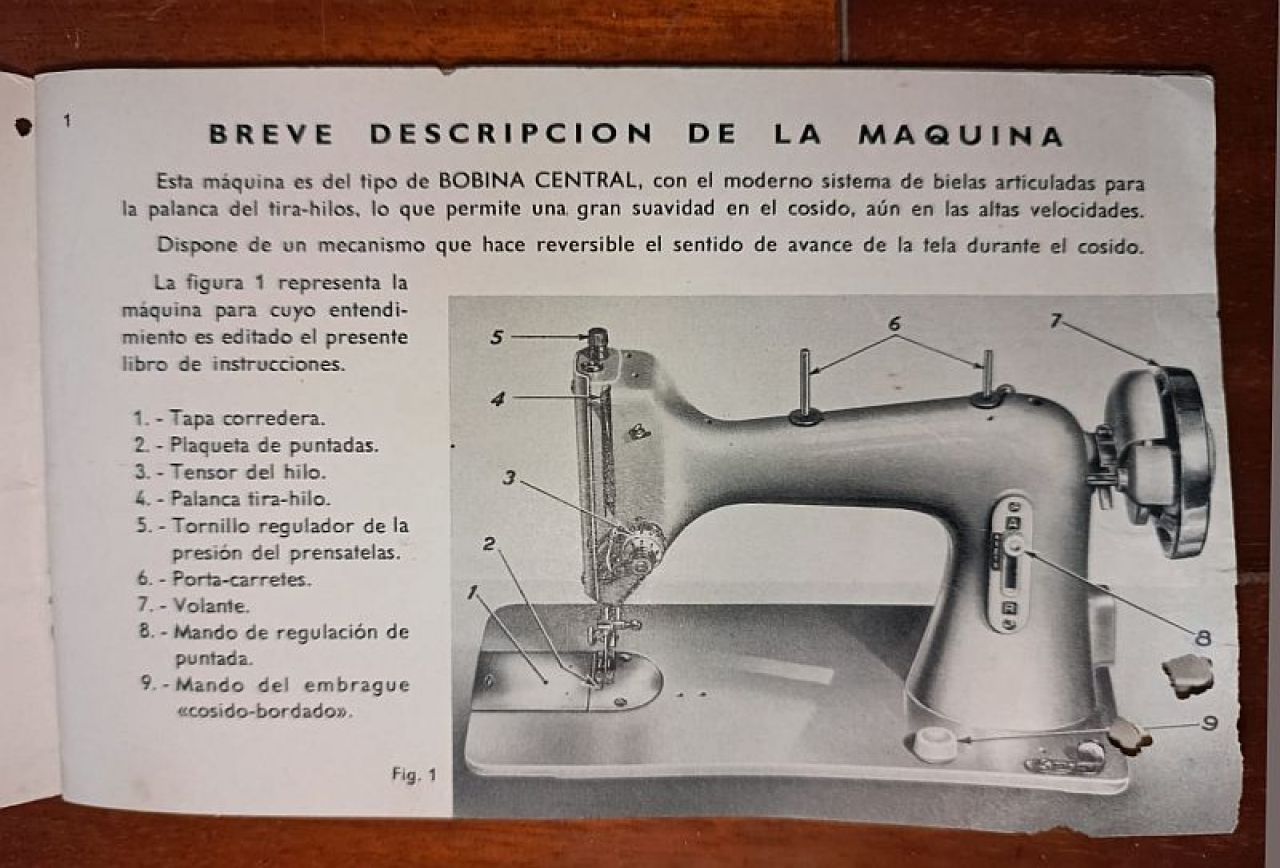 SEWING MACHINE FROM 1970 SIGMA Model 101