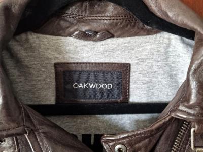 Nagelneue Damen- Lederjacke von OAKWOOD (Zalando), L - XL; aktueller Preis: 195€